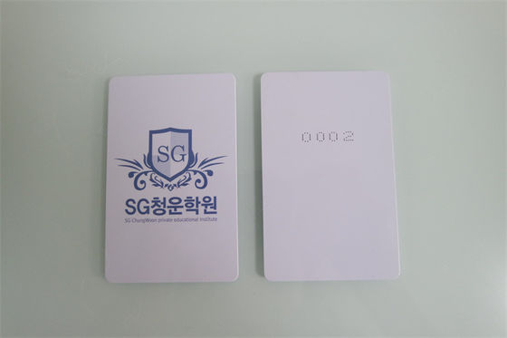 85.5*54*0.84mm M1 RFID Kart 13.56MHZ PVC Ambalaj malzemesi