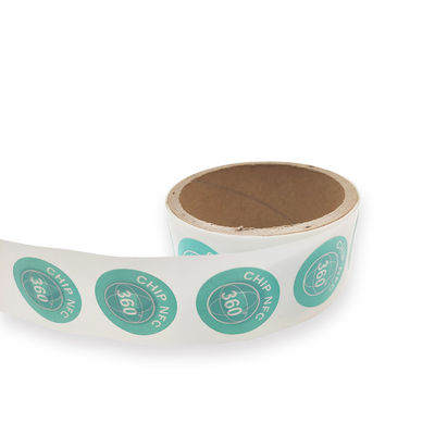 Renkli Baskı RFID NFC Etiketleri NFC Etiket Etiketi PET / PVC Malzeme