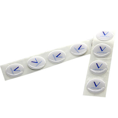 Özel Baskı PVC Reçine Rfid Epoksi Etiketi 13.56MHz Su Geçirmez