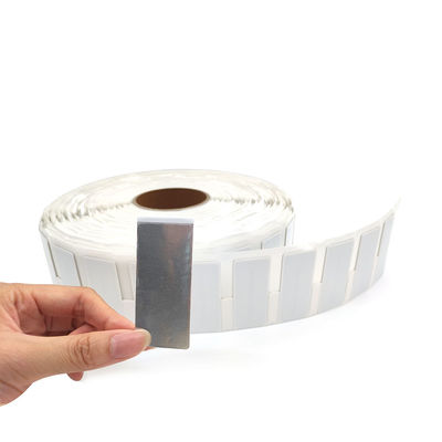 Metal Etiket Üzerinde UHF Esnek RFID Beyaz Etiket 70 * 30mm 860-960MHz