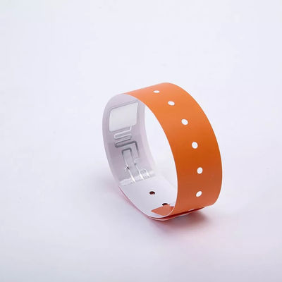 Su Geçirmez Tek Kullanımlık Kağıt Rfid Bileklik 210*35mm 250*30mm