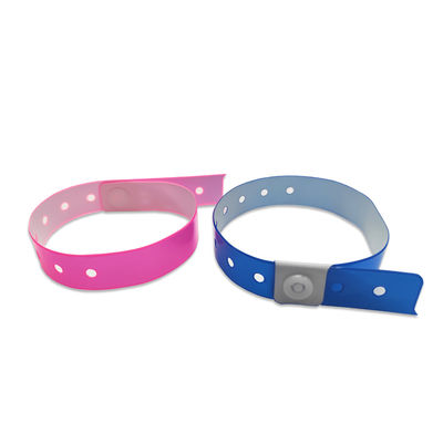 Birçok Renk ile RFID PVC Bileklik RFID Etiket Bileziği Özelleştirin