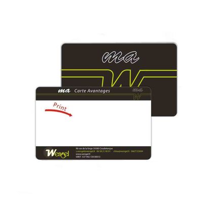ISO14443A Akıllı IC Kartı 58mm×89.6mm 100000 Defa Yeniden Yazılabilir