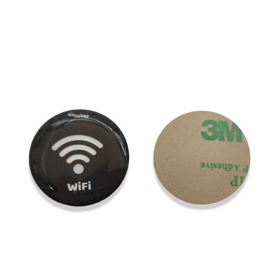 Çap 30mm Epoksi Kart 13.56MHZ Nfc Epoksi Etiket ISO14443A