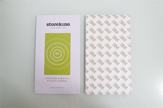ISO 14443A CR80 Plastik NFC RFID Kartı 213 13.56mhz Frekans