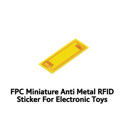FPC Miniature Anti-Metal RFID Tag with 1-6m Reading Distance and 100,000 Read&Write Times for Electronic Toys