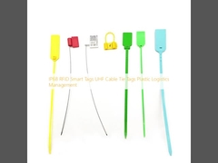 IP68 RFID Akıllı Etiketler UHF Kablo Bağı Etiketleri Plastik Lojistik Yönetimi