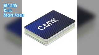 CMYK NFC RFID Kartları 13.56MHz 216 Çip